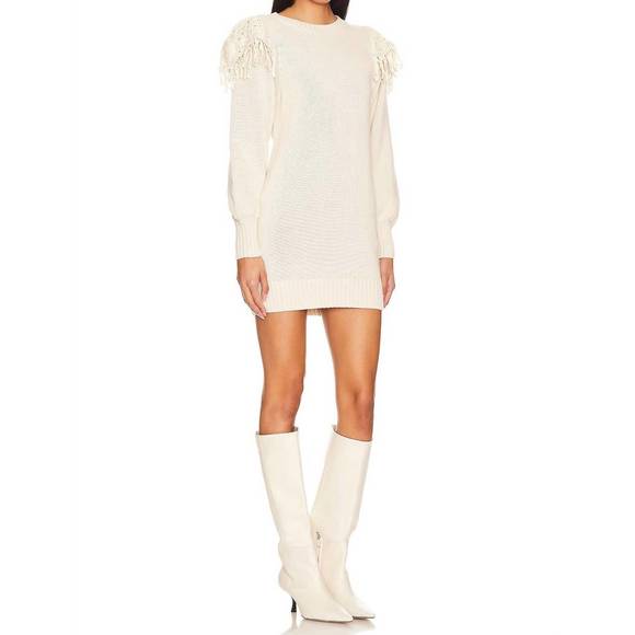 NEW CLEOBELLA danielle sweater dress in ivory - Picture 2 of 3